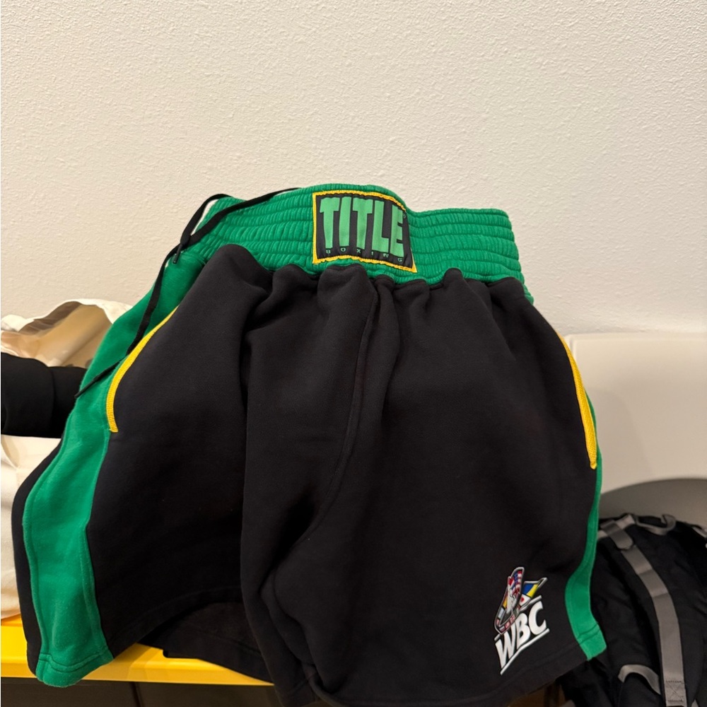 Title WBC Boxing shorts